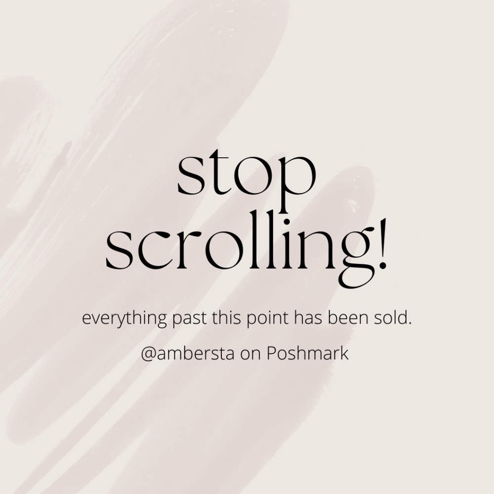 EVERYTHING HAS SOLD PAST THIS POINT